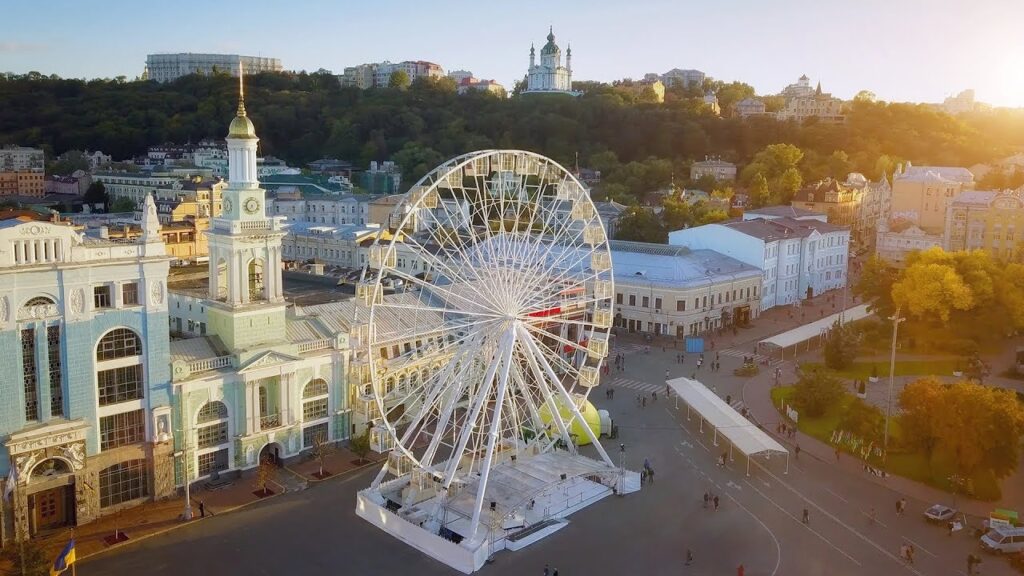 Современный киевский Подол 